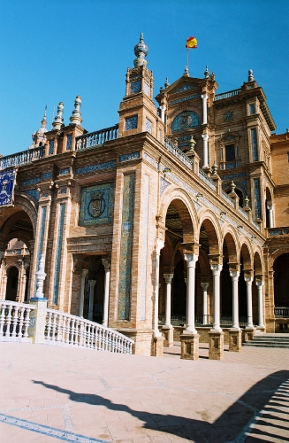 Vue sur les Arcades